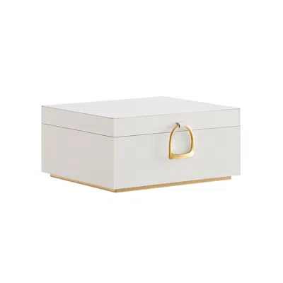Breebe 2-layer Jewelry Box White