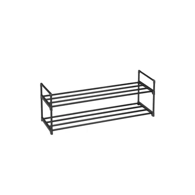 Breebe Slatted Metal Shoe Rack