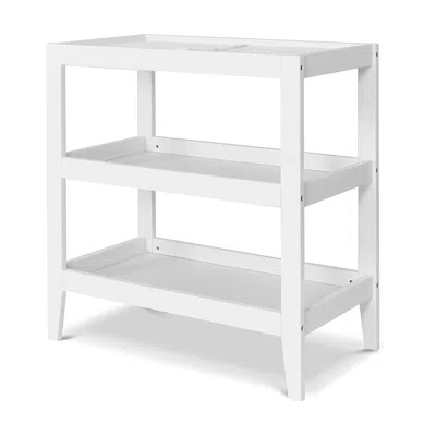 Quikfurn Modern White Baby Changing Table W/ 1-inch Waterproof Changing Pad