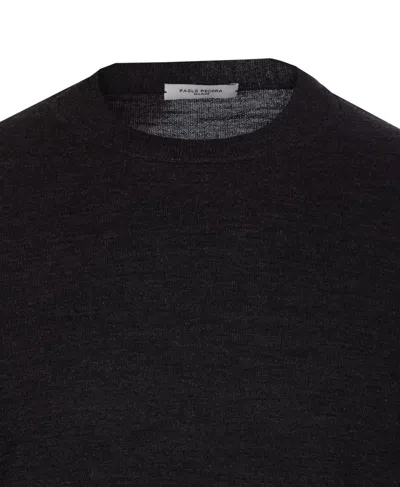 Shop Paolo Pecora Sweaters In Grey