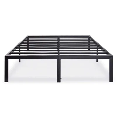 Quikfurn King Size Sturdy Metal Platform Bed Frame - Holds Up To 2,200 Lbs