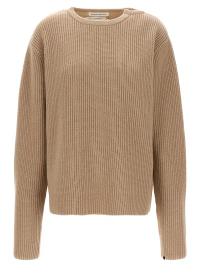 Shop Extreme Cashmere 356 You Sweater, Cardigans In Beige