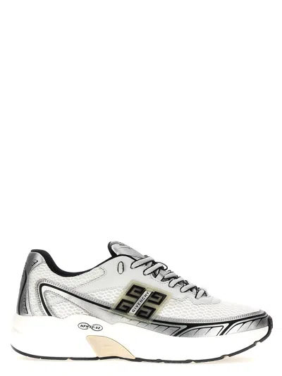 Shop Givenchy Running Nfnty-52 Sneakers In White/black