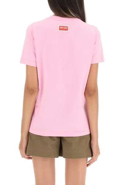 Shop Kenzo Boke Flower Printed T-shirt In Rosa