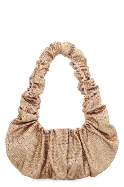 Shop Giuseppe Di Morabito Bag With Crystals In Gold