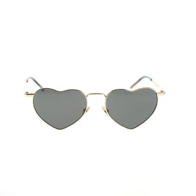 Saint Laurent Eyewear New Wave Sl 301 Lou Lou Sunglasses In Gold