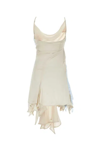 Shop Y/project Dress In Beige O Tan