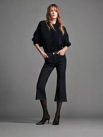Frame Le Boot Capri Bootcut Jeans In Blue