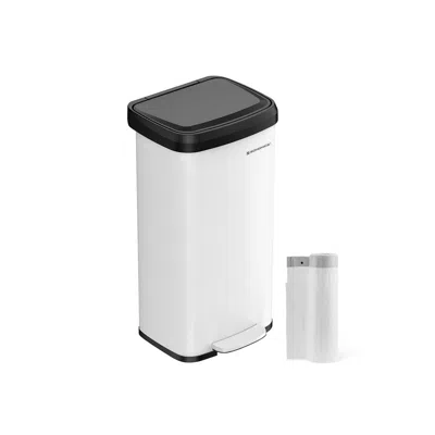 Breebe 18-gallon Stainless Steel Kitchen Trash Can