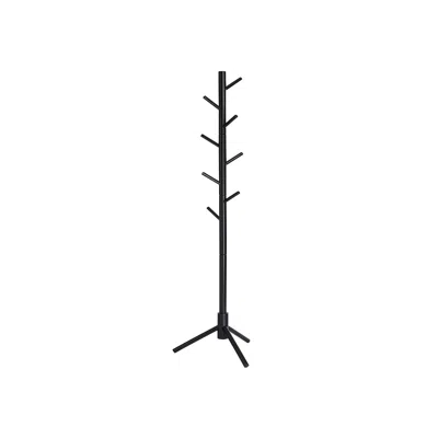 Breebe Solid Wood Coat Rack With 8 Hooks