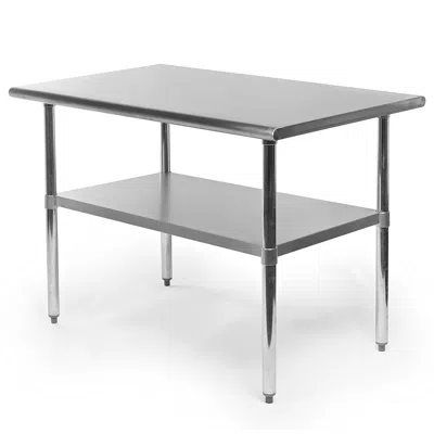 Quikfurn Heavy Duty Stainless Steel 48 X 30 Inch Kitchen Restaurant Prep Work Table