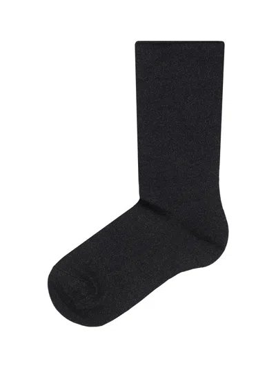 Shop Brunello Cucinelli Socks In Black Stone