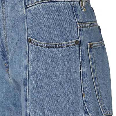 Shop Maison Margiela Jeans In Medium Blue