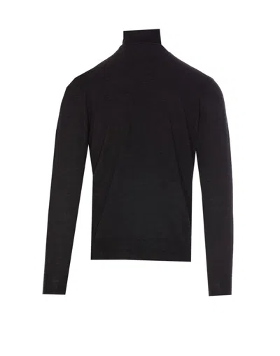 Shop Paolo Pecora Sweaters In Grey