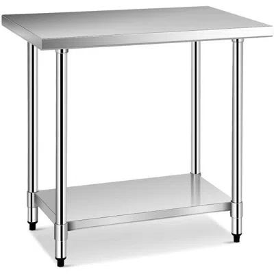 Quikfurn Commercial Kitchen Stainless Steel Work Table