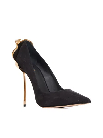 Shop Le Silla With Heel In Black