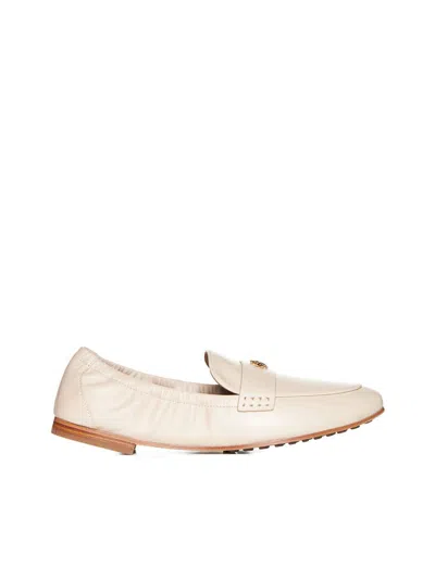 Shop Tory Burch Flat Shoes In New Cream