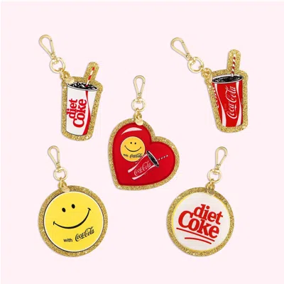 STONEY CLOVER LANE DIET COKE GLITTER BAG CHARM 