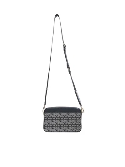 Shop Dkny Bags In Black Logo Black