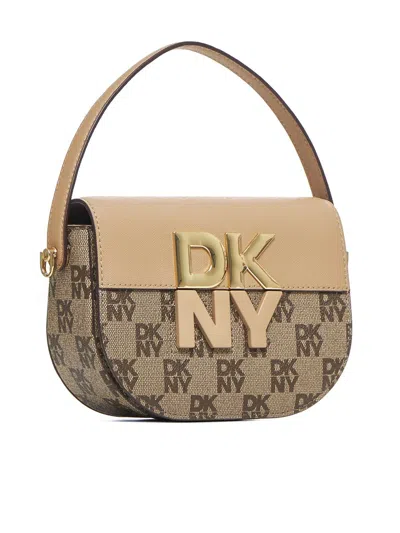 Shop Dkny Bags In Chino/cappuccino