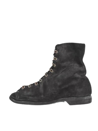 Shop Guidi Boots In Black