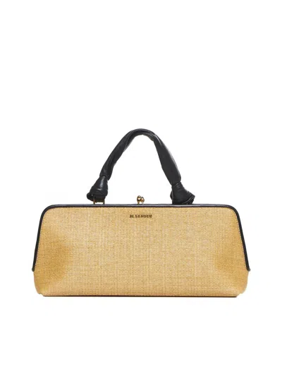 Shop Jil Sander Bags In Beige