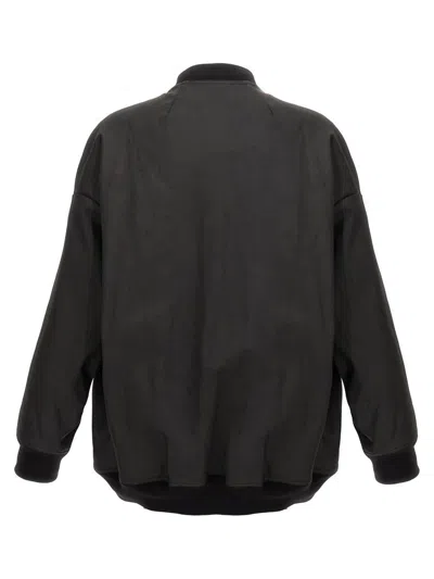 Shop Rick Owens 'jumbo Peter Flight' Jacket In Black