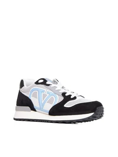 Valentino Garavani Vlogo Pace Mix Materials Sneakers In Multi