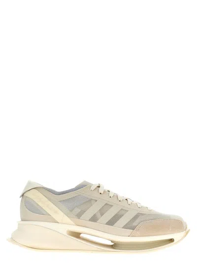 Y-3 Adidas S-gendo Run Sneakers Shoes In White/black