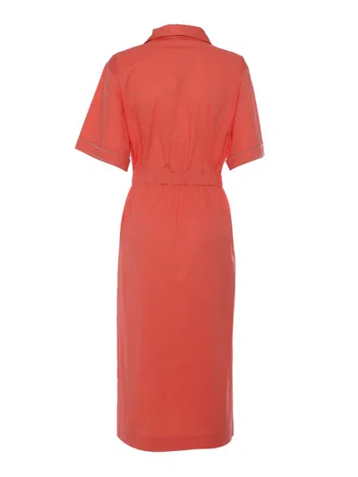 Peserico A Mid-length Dress In Red