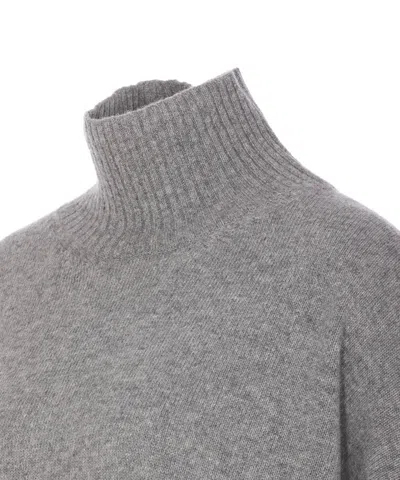 Shop Roberto Collina Sweaters In Grey