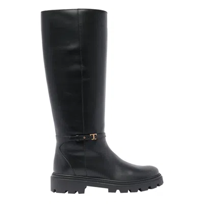 Shop Tod's Boots In Black