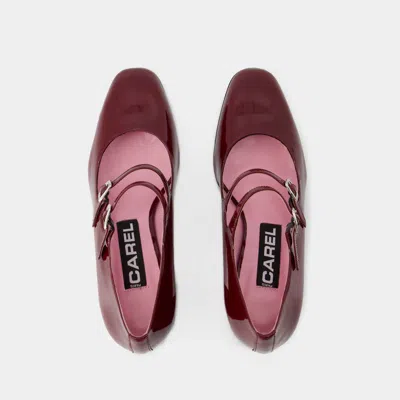 Carel Paris Alice Patent Leather Mary Janes Pumps In Black