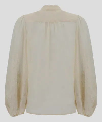 Shop Zimmermann Shirts In White