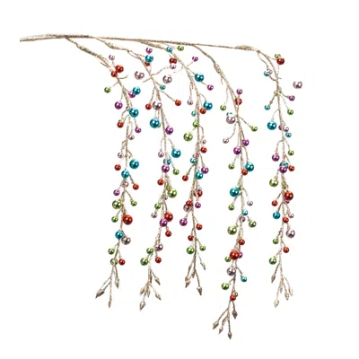 Houzbling Bead Spray (set Of 2) 28"h Plastic