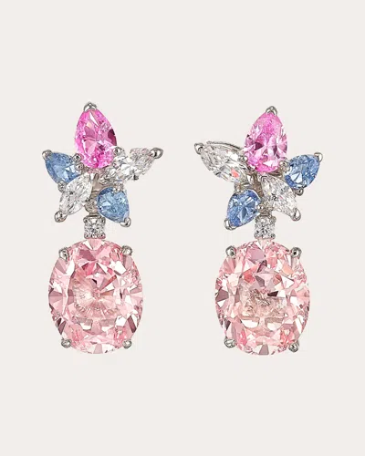 Anabela Chan Women's Blush Lily Drop Earrings In Pink