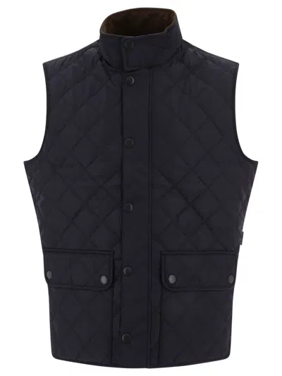 Shop Barbour "lowerdale" Vest Jacket In Blue