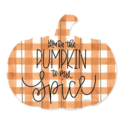 Homezia Youre The Pumpkin To My Spice Unframed Print Wall Art