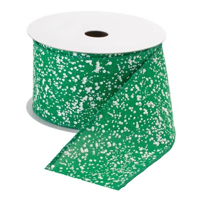 Houzbling 2.5" X 10 Yds. Ribbon (set Of 3) Wired Polyester