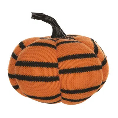 Houzbling Pumpkin (set Of 4) 5"h Fabric