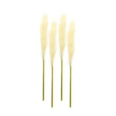 Houzbling Pampas Spray (set Of 4) 30"h Polyester