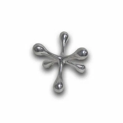 Homezia 5" Silver Finish Decorative Jack