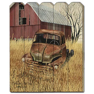 Homezia Granddads Old Truck 1 Unframed Print Wall Art