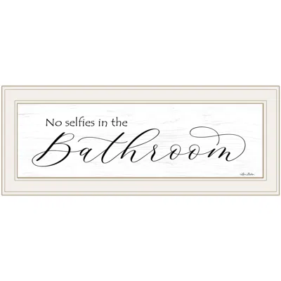 Homezia Tidings Of Comfort And Joy 1 White Framed Print Wall Art