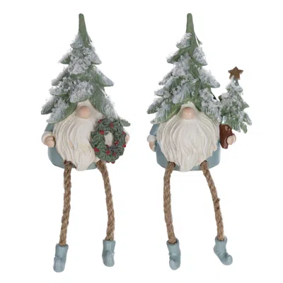 Houzbling Gnome (set Of 6) 5.25"h Resin