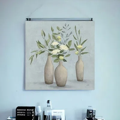 Homezia Bohemian Flowers In Ceramic Vases Unframed Print Wall Art