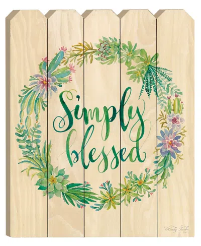 Homezia Simply Blessed Unframed Print Wall Art