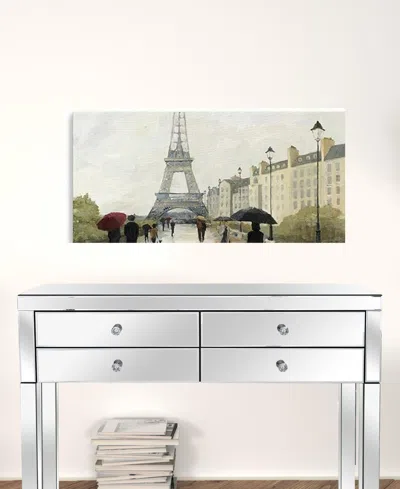Homezia Parisian Rainy Day Unframed Print Wall Art