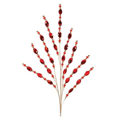 Houzbling Bead Spray (set Of 2) 33.5"h Plastic