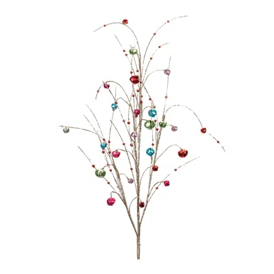 Houzbling Jingle Bell Spray (set Of 2) 42"h Iron